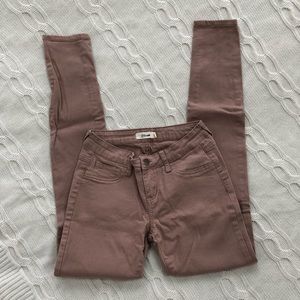 Blush Skinny Jeans